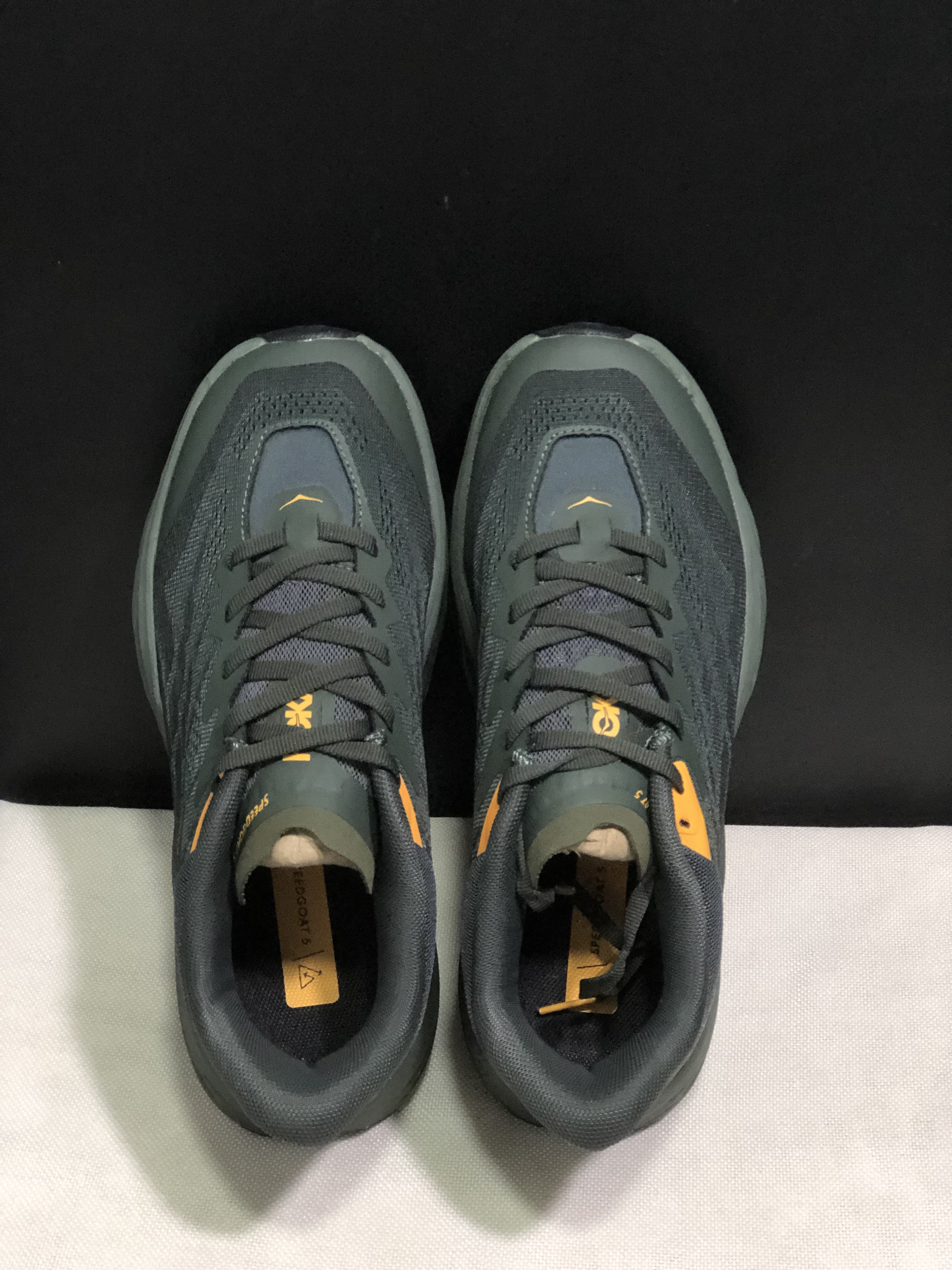 Hoka One One Speedgoat 5 Men's Trail Running Shoes Sneakers Black