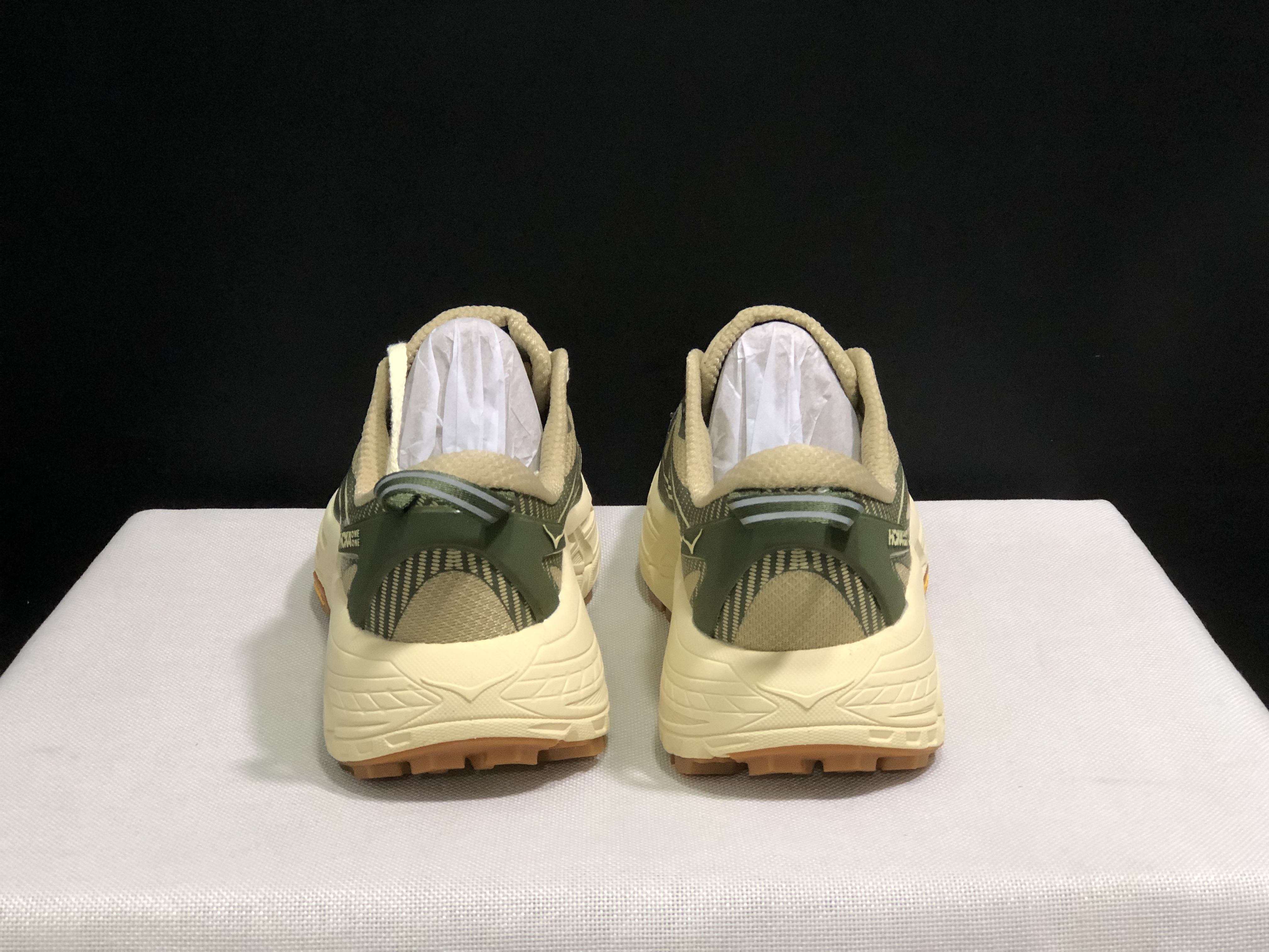 Hoka One One Mafate Speed 2 Mountain Anti-slip Running Shoes Sneakers Green