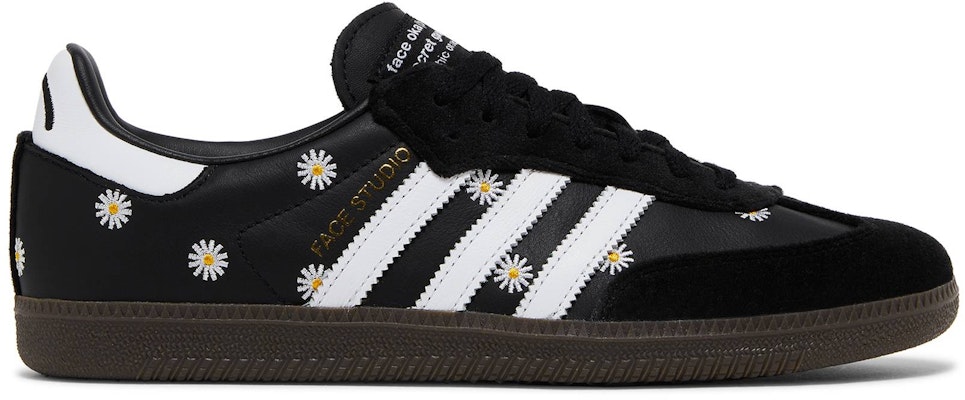 Atmos FACE Adidas Samba Embroidered Daisies H03848 Shoes