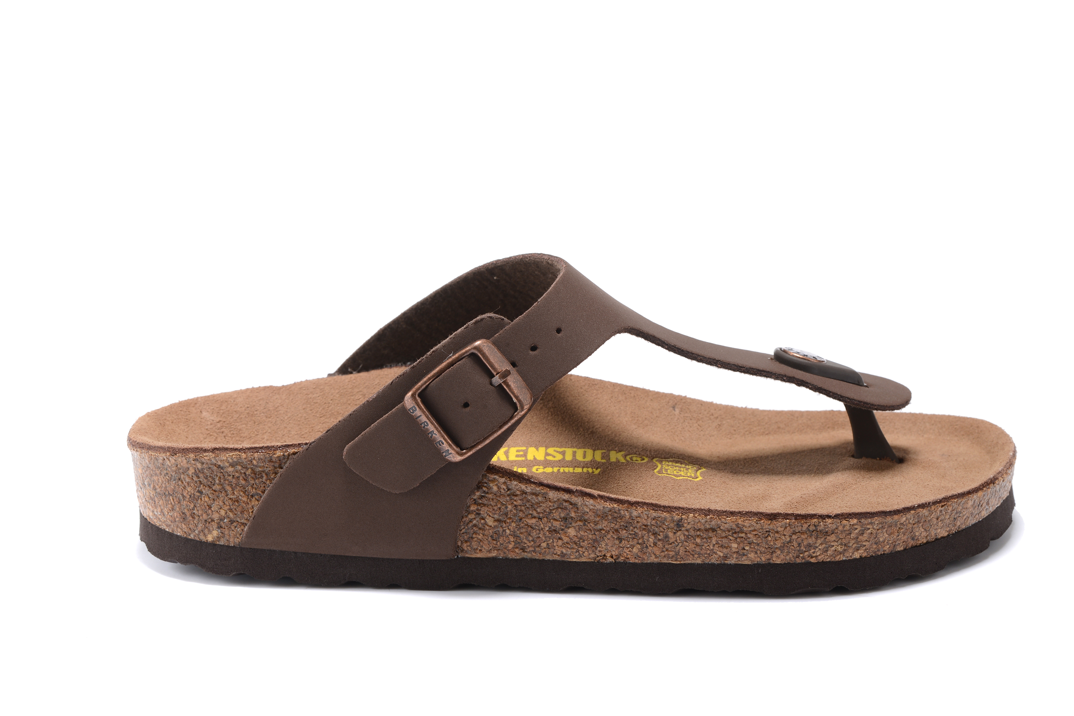 Birkenstock Gizeh Brown Scrub Flip Flops Sandals