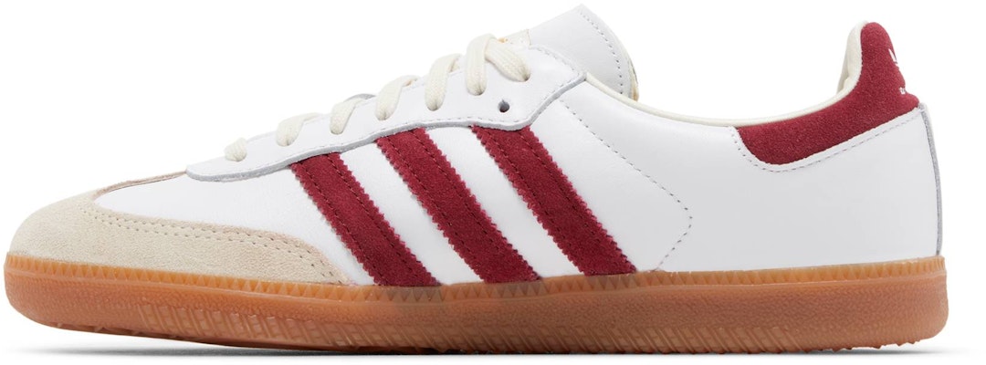 Adidas Samba White Core Burgundy IF5660 Shoes