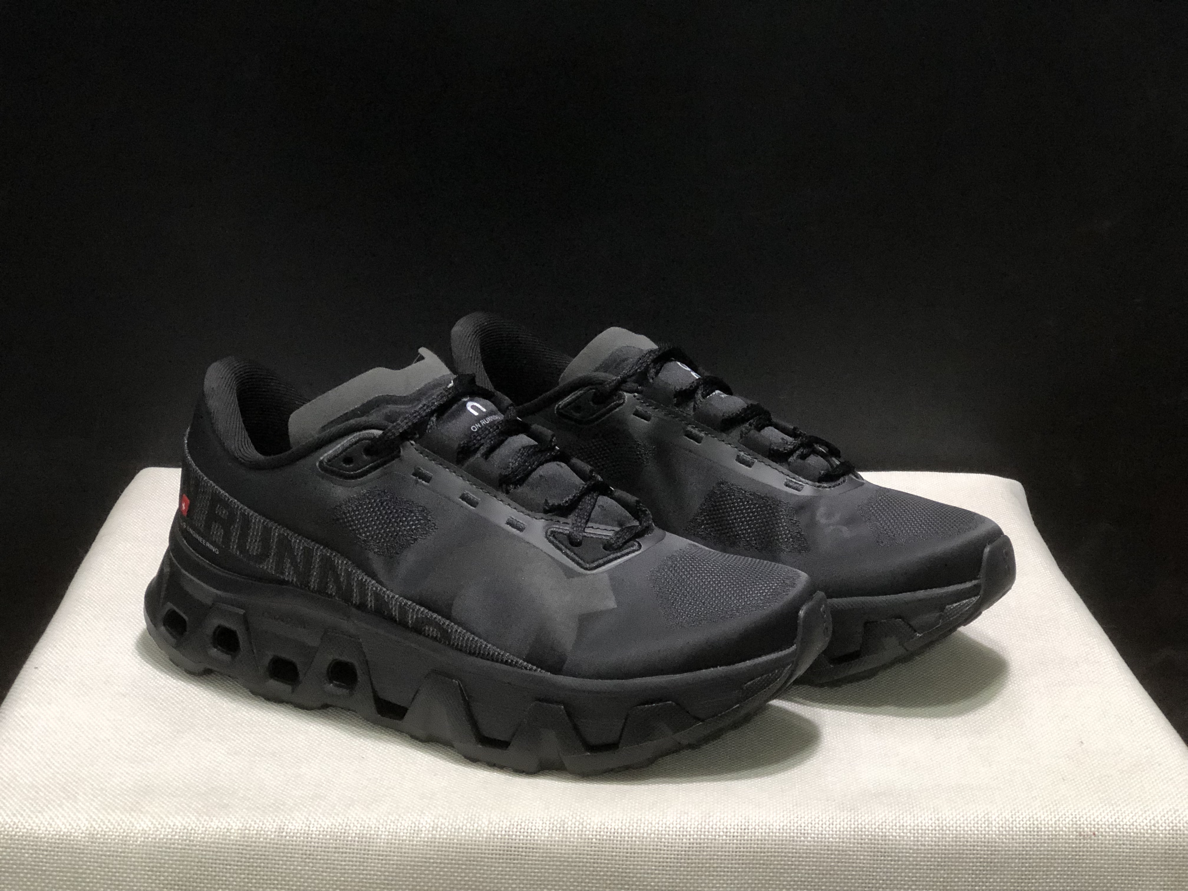 On Running Cloudmonster Hyper Running Shoes All Black