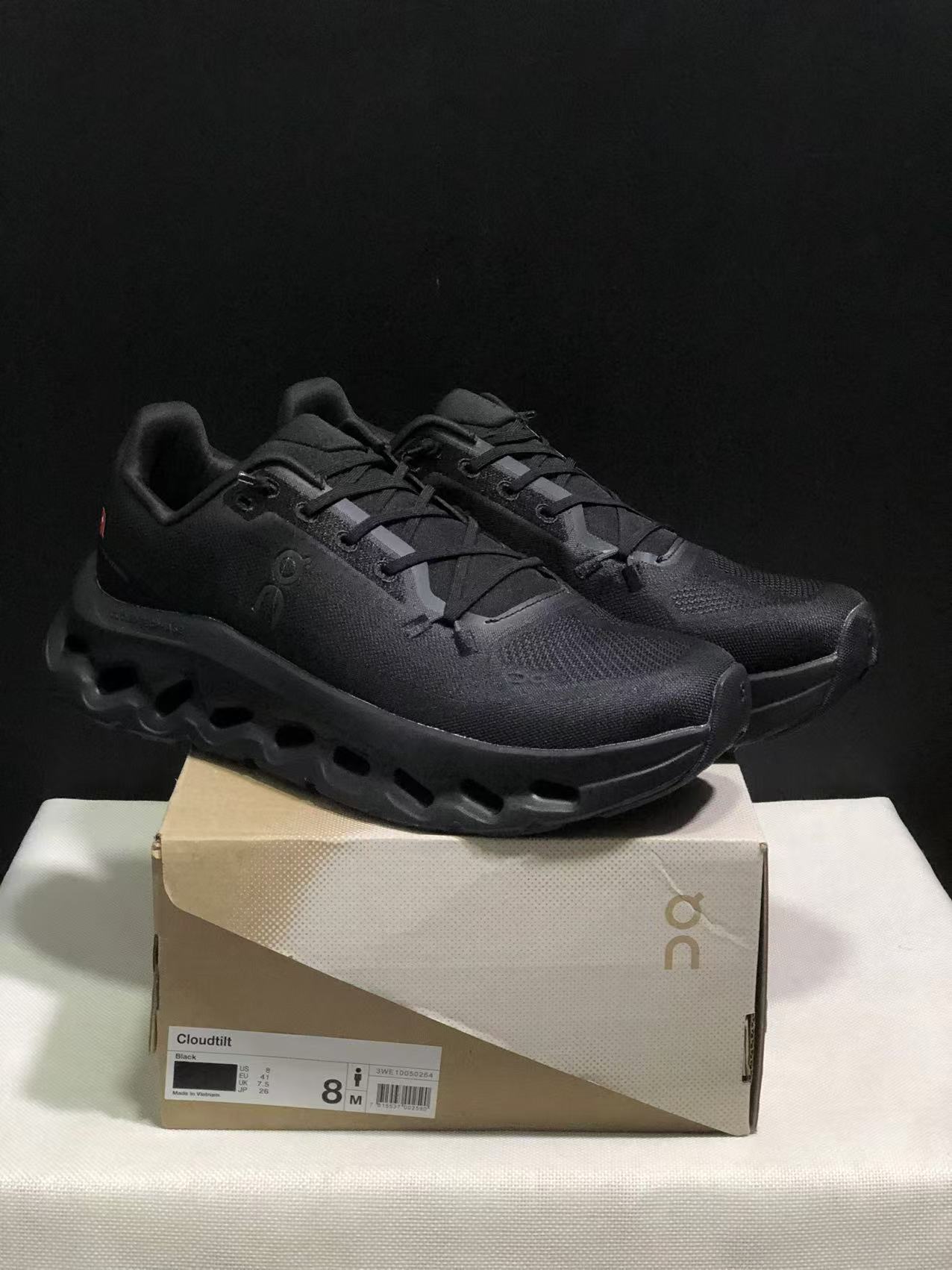 On Running Cloudtilt Durable Casual Life Shoes All Black