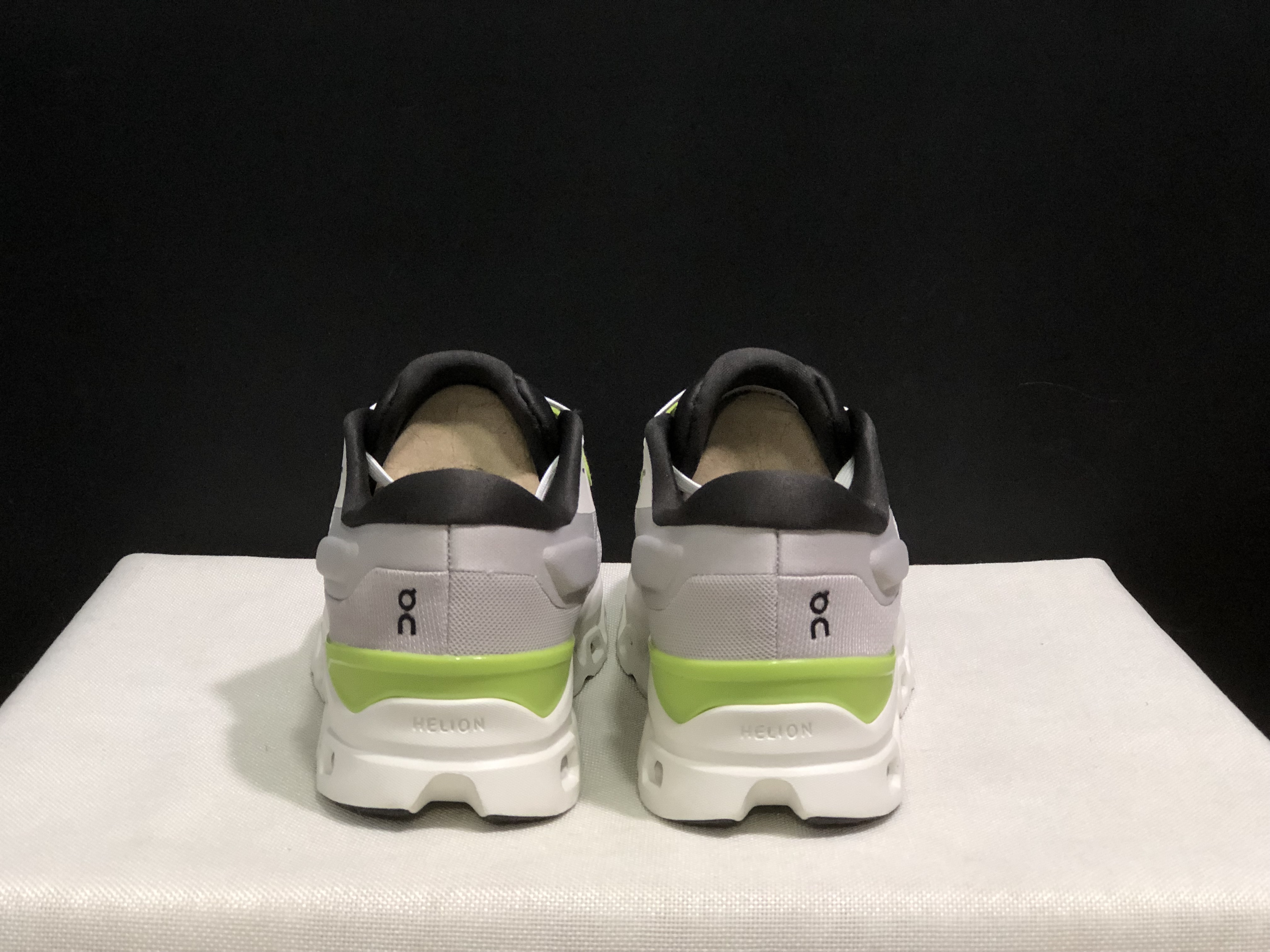 On Running Cloudstratus 3 Anti-Slip Running Shoes Light Grey/Green/White