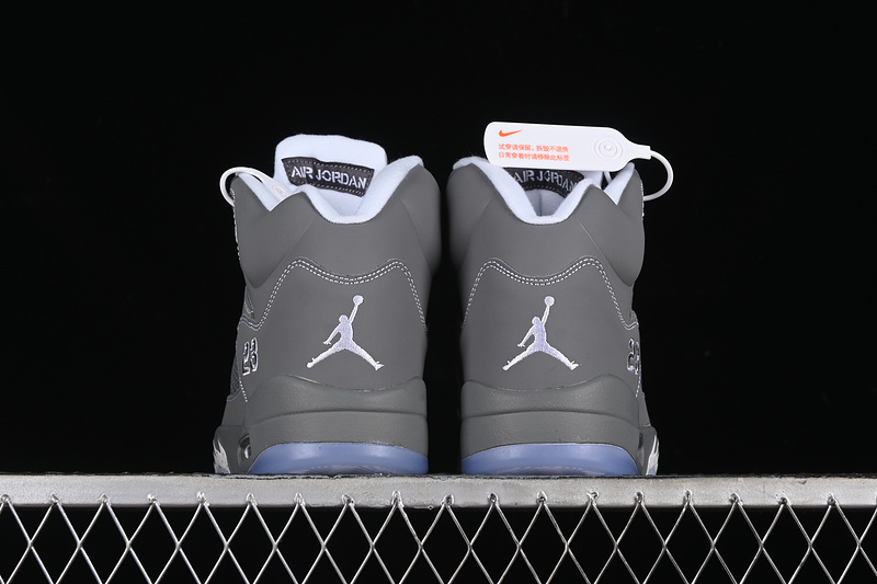 Nike Air Jordan 5 Retro Light Graphite Grey White Sneakers