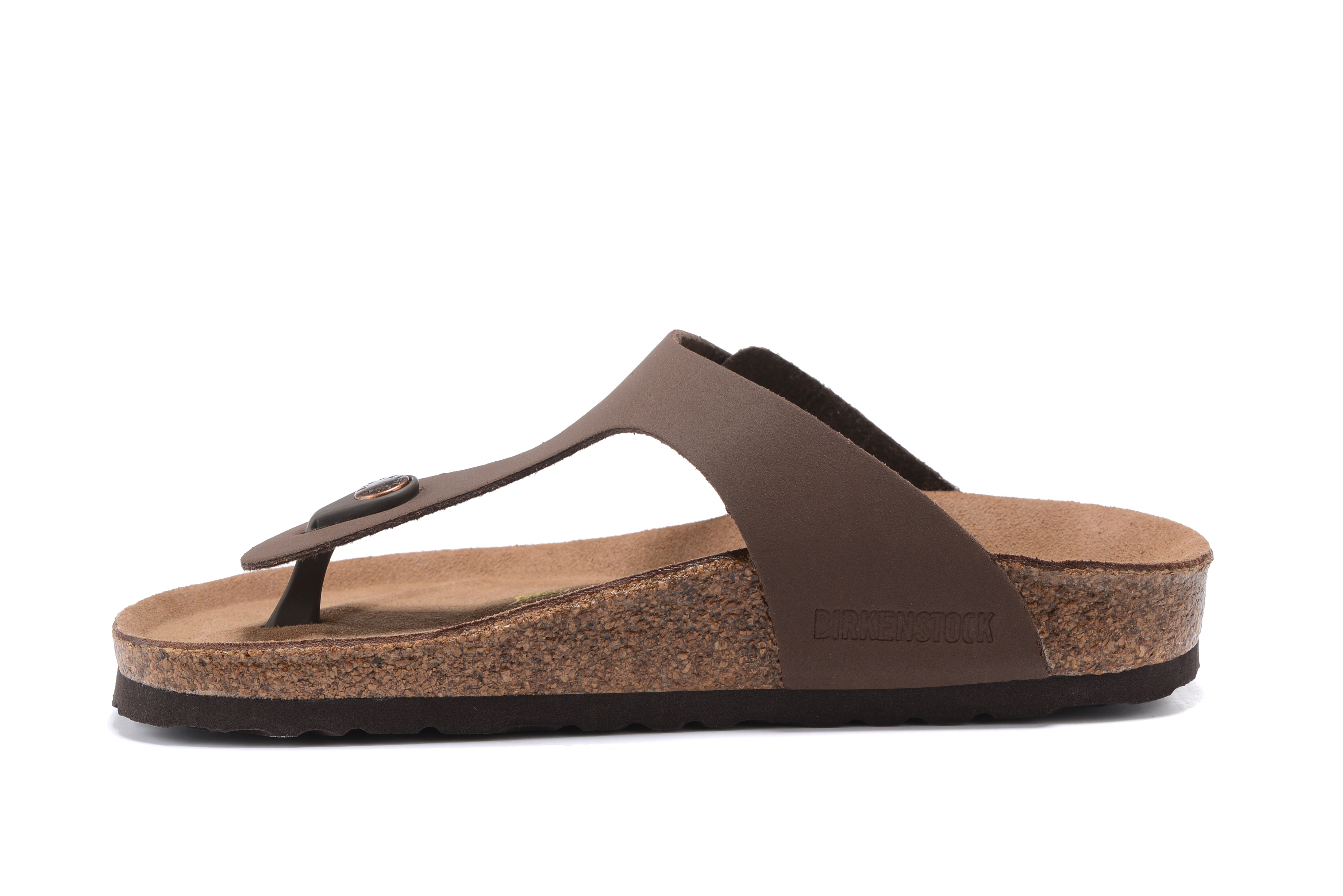 Birkenstock Gizeh Brown Scrub Flip Flops Sandals