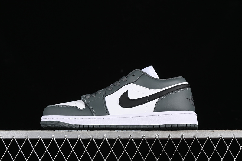Nike Air Jordan 1 Low White Iron Grey Sneakers