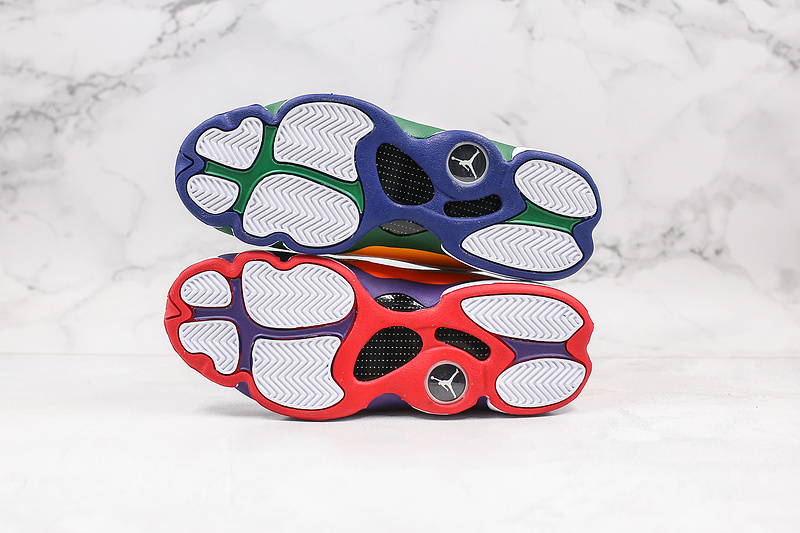 Nike Air Jordan 13 Retro White/Multicolor Sneakers