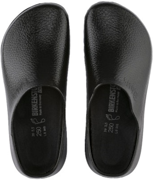 Birkenstock Super-Birki 0068011 Black Covered-Toe Slippers