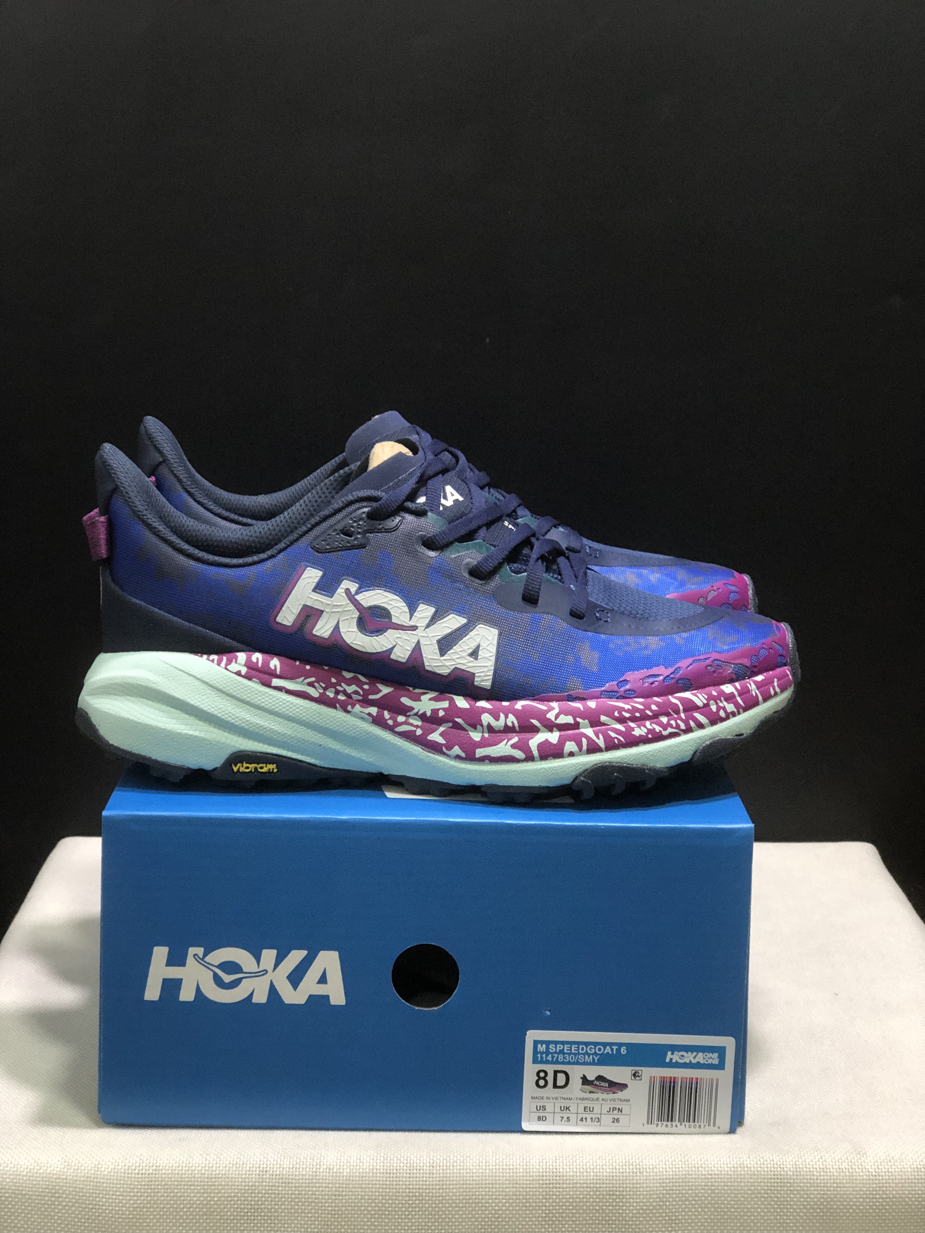 Hoka One One Speedgoat 6 Purple Trail Running Shoes Sneakers