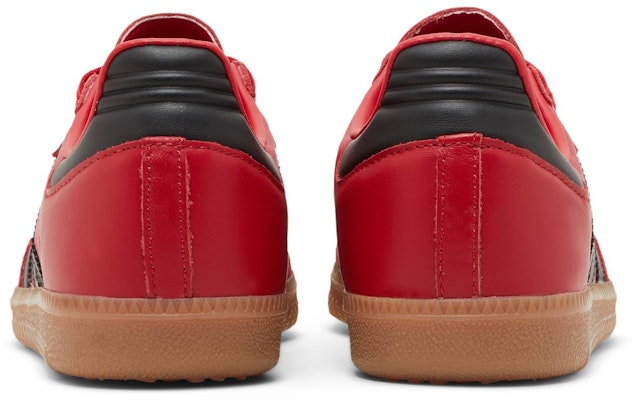 FC Bayern Munich Adidas Samba Team Power Red Black HQ7031 Lifestyle Shoes