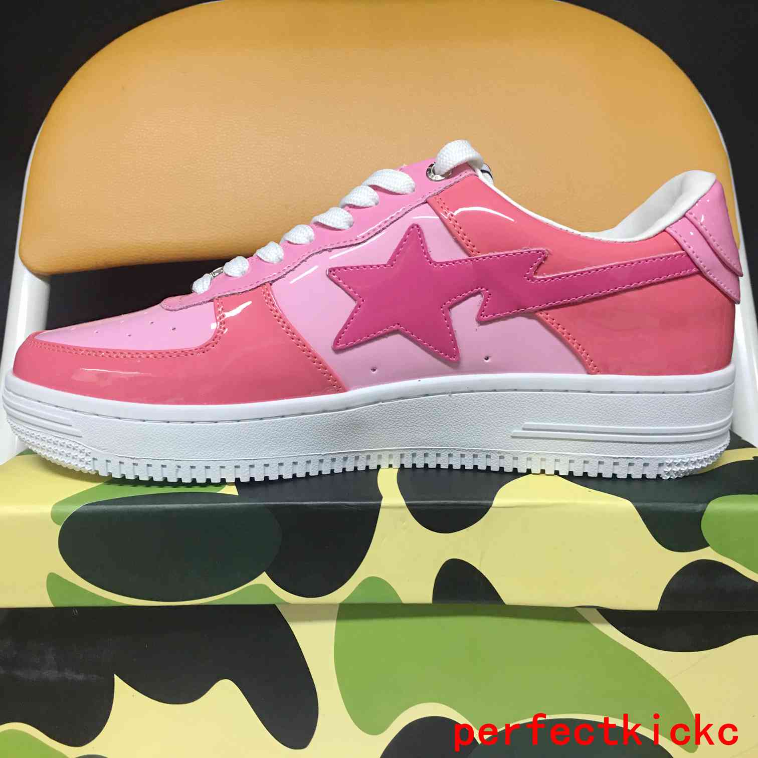 A Bathing Ape Bape Sta Low Color Camo Combo Pink