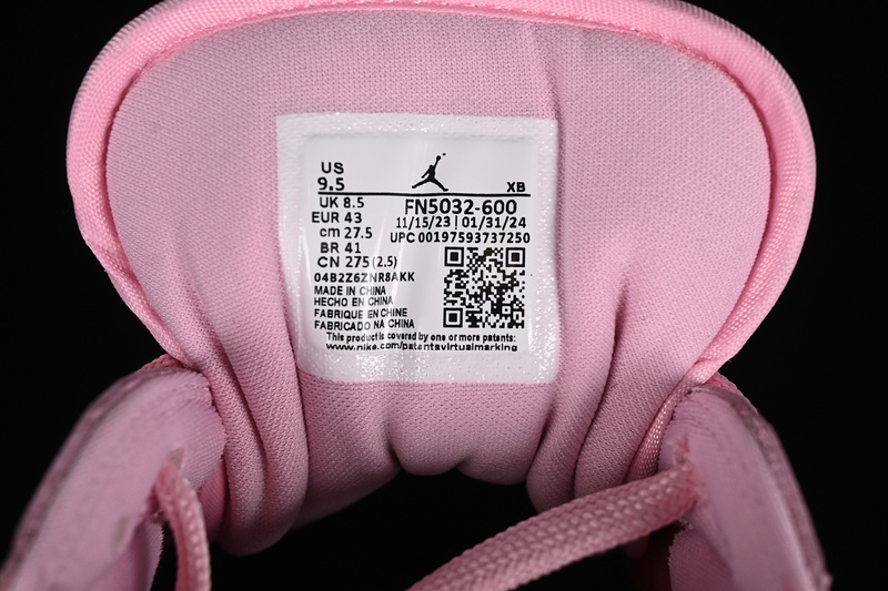 Nike Air Jordan 1 Low Method Of Make Metallic Gold Perfect Pink Sneakers