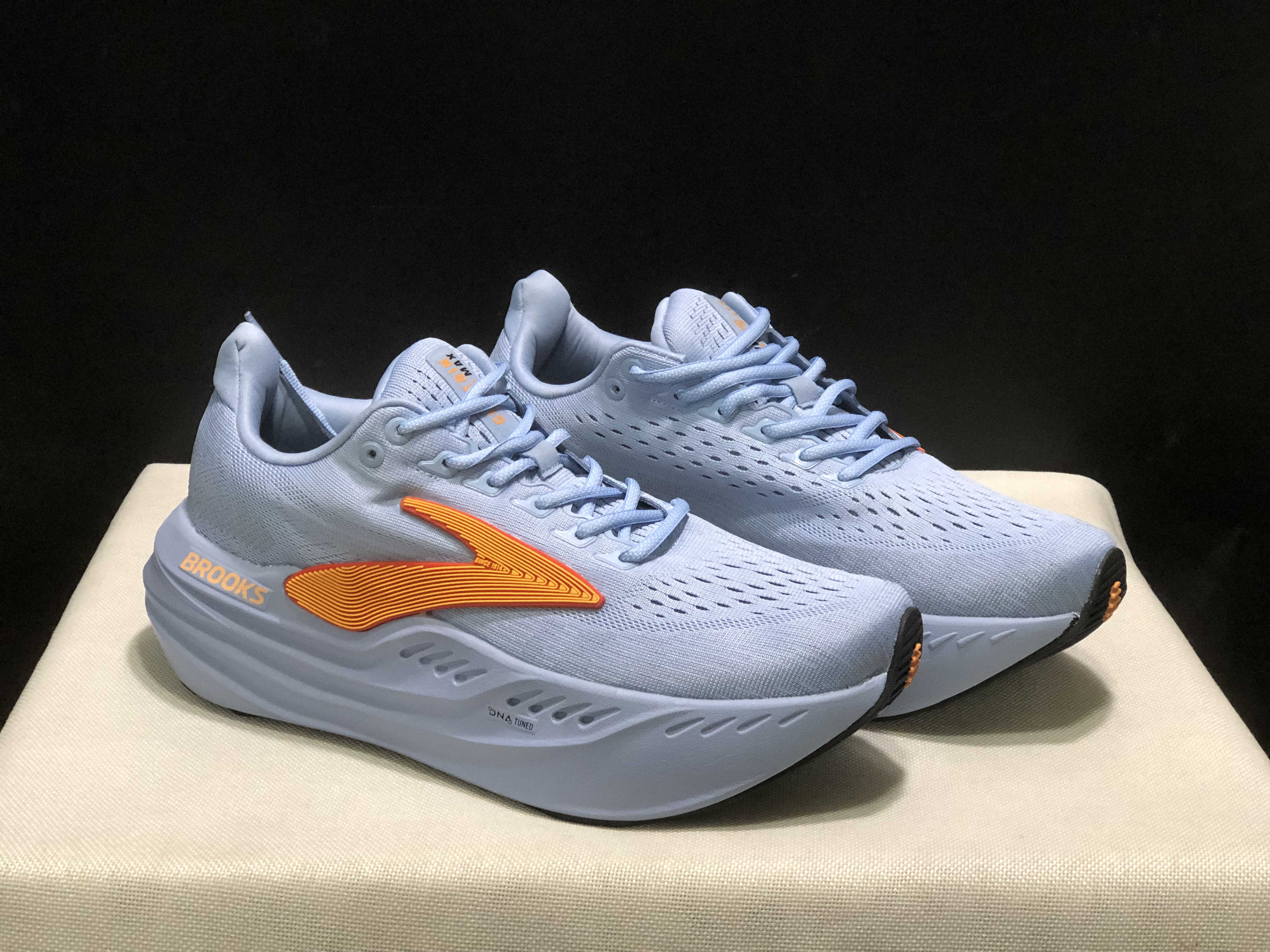 Brooks Glycerin Max Comfortable Low-top Running Shoes Blue