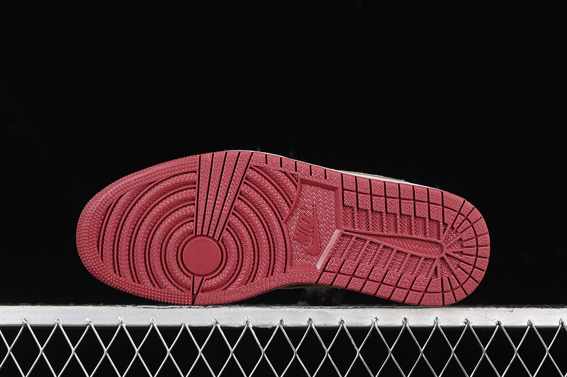 Nike Air Jordan 1 Low OG SP Travis Scott Fragment Design Blue Green Gold Red Sneakers