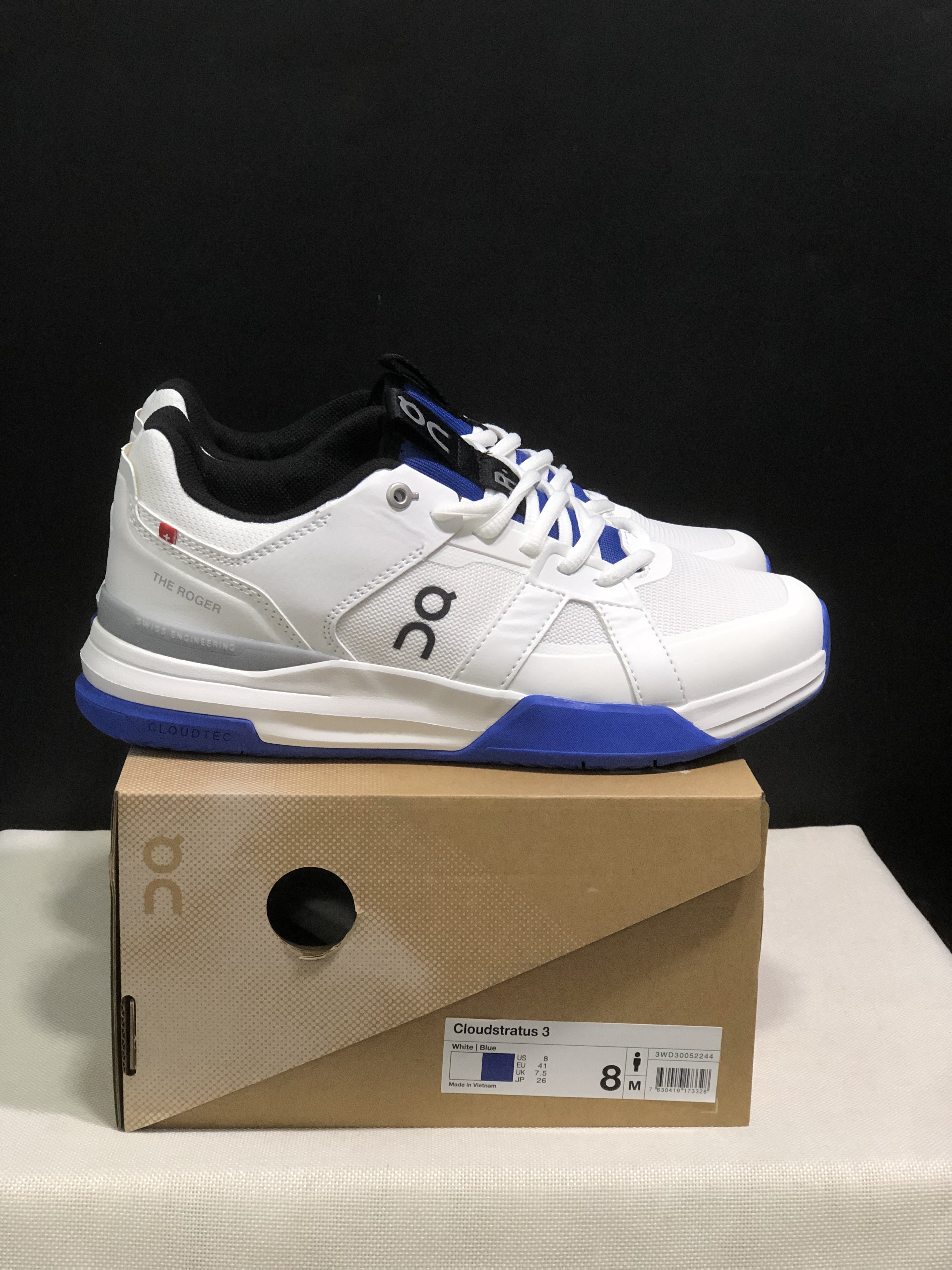 On Running The Roger Clubhouse Pro Anti-Slip Sports Shoes White/Blue