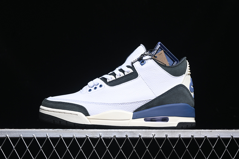 Nike Air Jordan 3 Retro OG SP Anthracite Diffused Blue White Sneakers