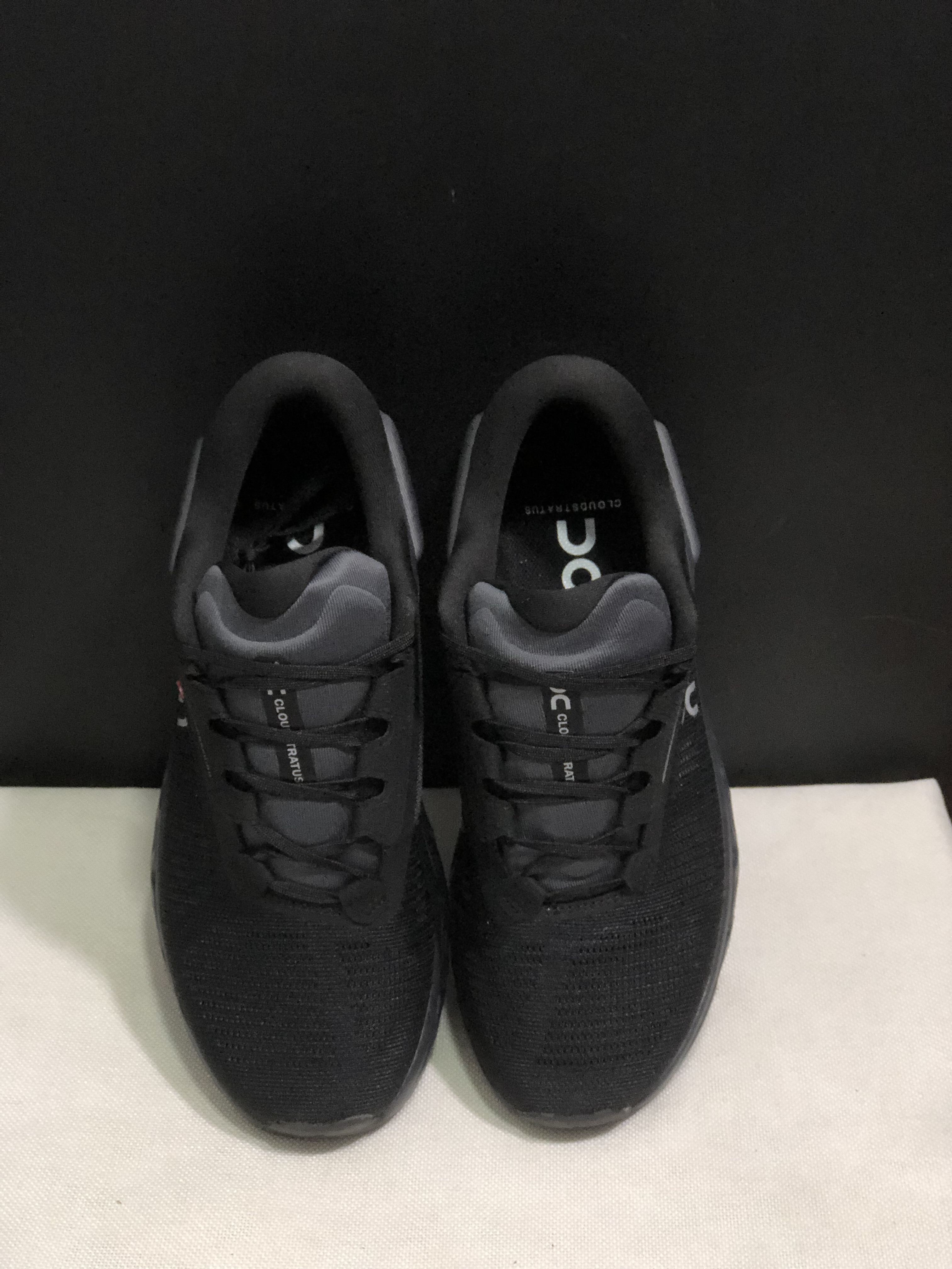 On Running Cloudstratus 3 Anti-Slip Running Shoes Black