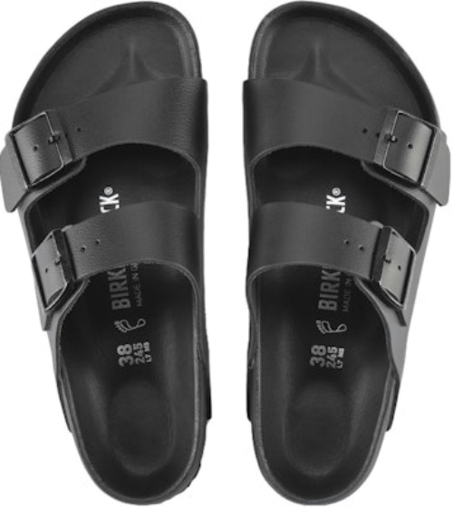 Birkenstock Arizona Natural Leather 1022438 Black Sandals