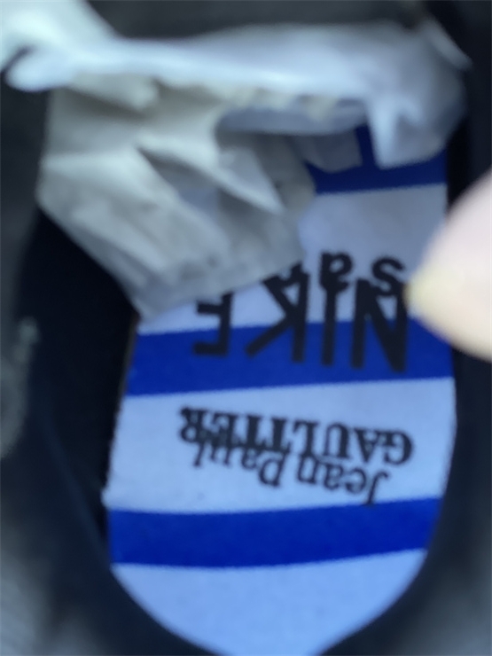 Nike Vaporwaffle Sacai Jean Paul Gaultier Black Sneakers