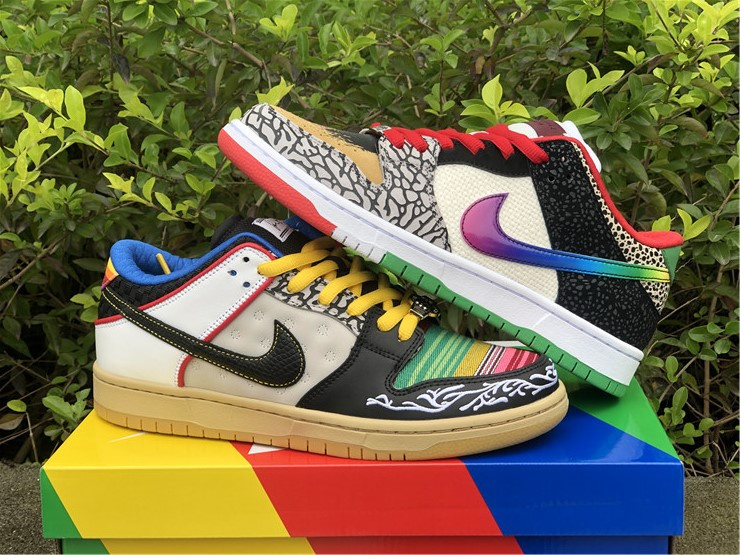 Nike SB Dunk Low What the Paul P-Rod Rodriguez Multicolor Sneakers