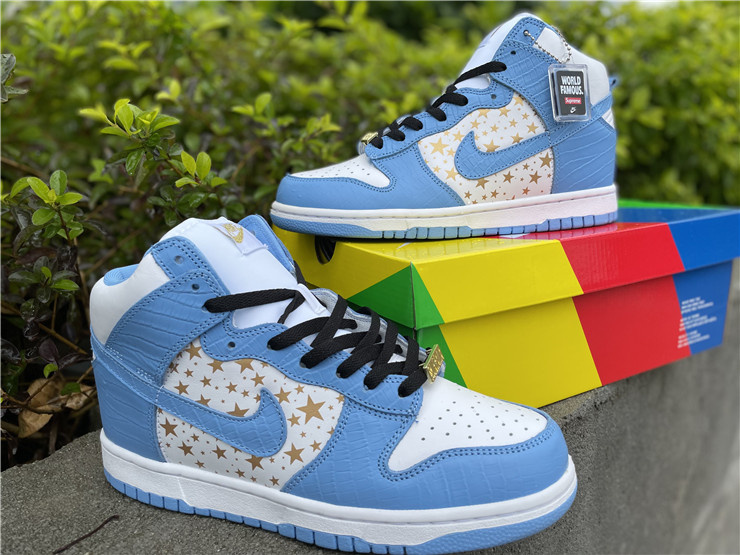 Nike SB Dunk High Pro Supreme Blue 2003 Sneakers