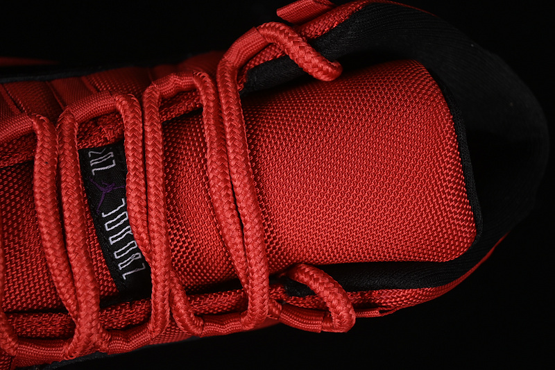 Nike Air Jordan 11 Retro Black Red Sneakers