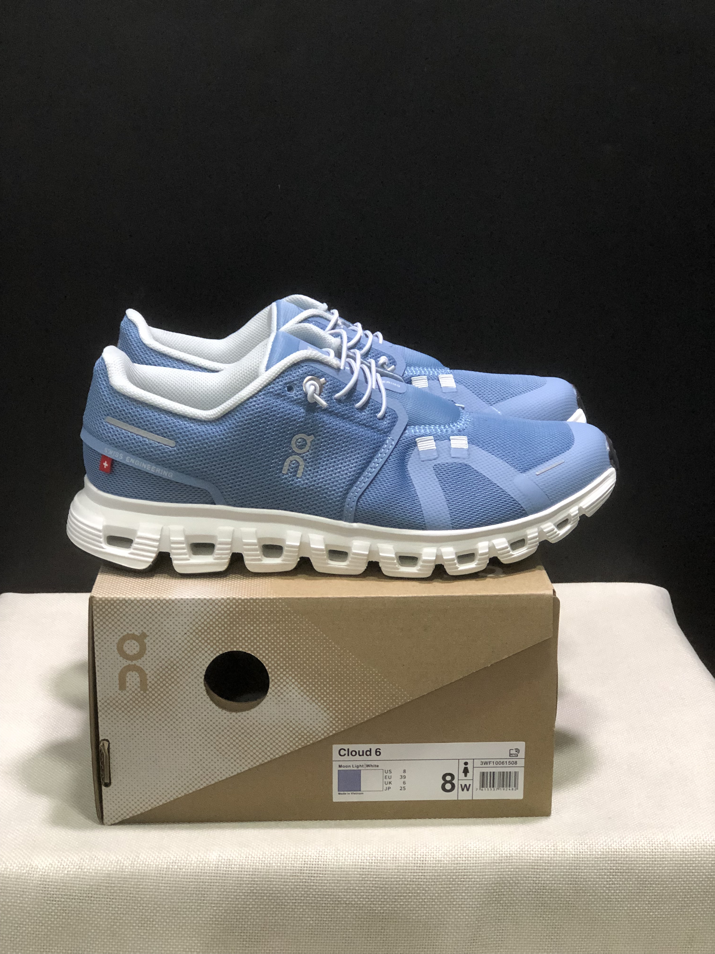 On Running Cloud 6 Casual Life Shoes Blue