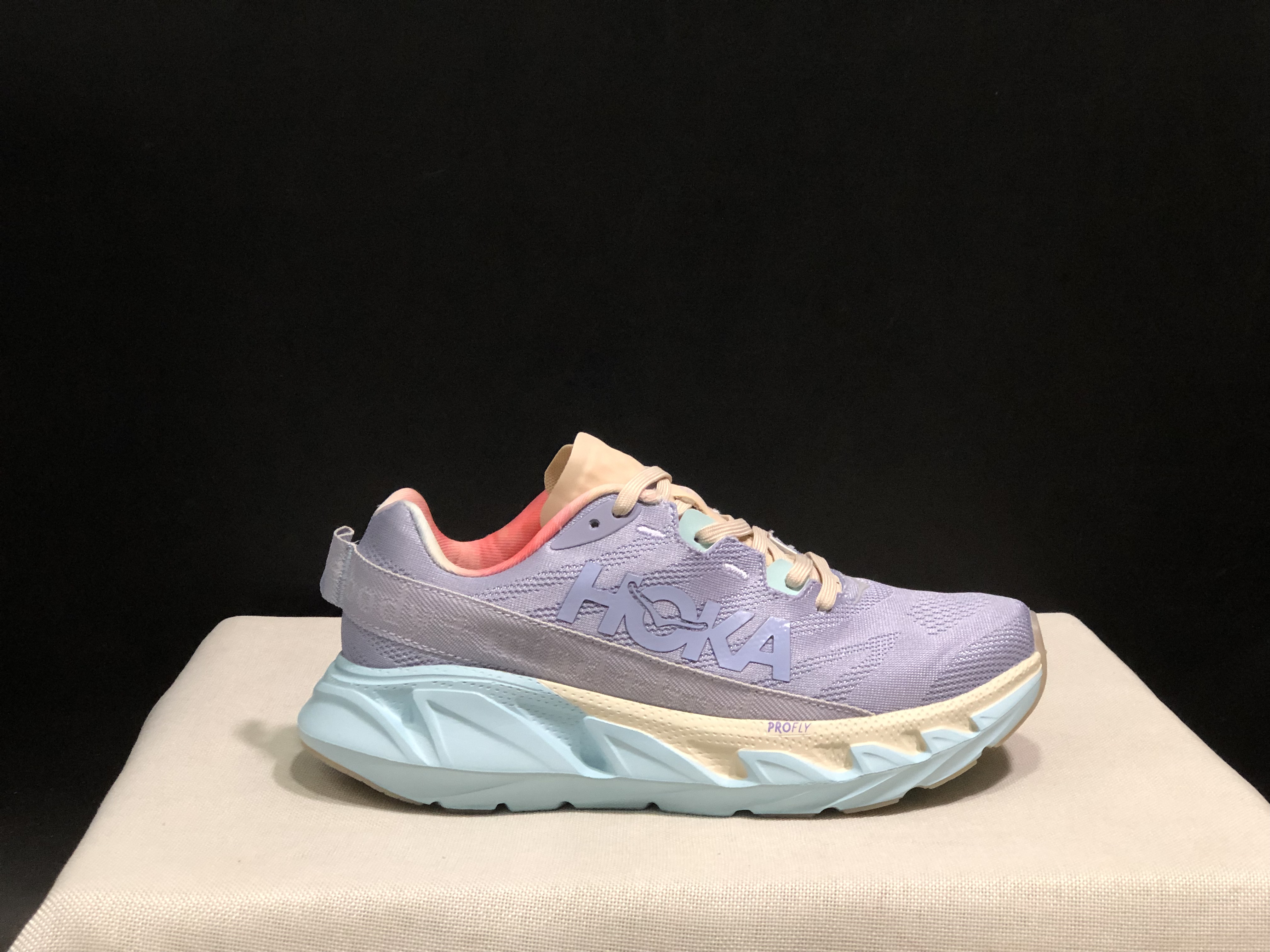 Hoka One One Elevon 2 Anti-slip Wear-resistant Running Shoes Sneakers Light Purple