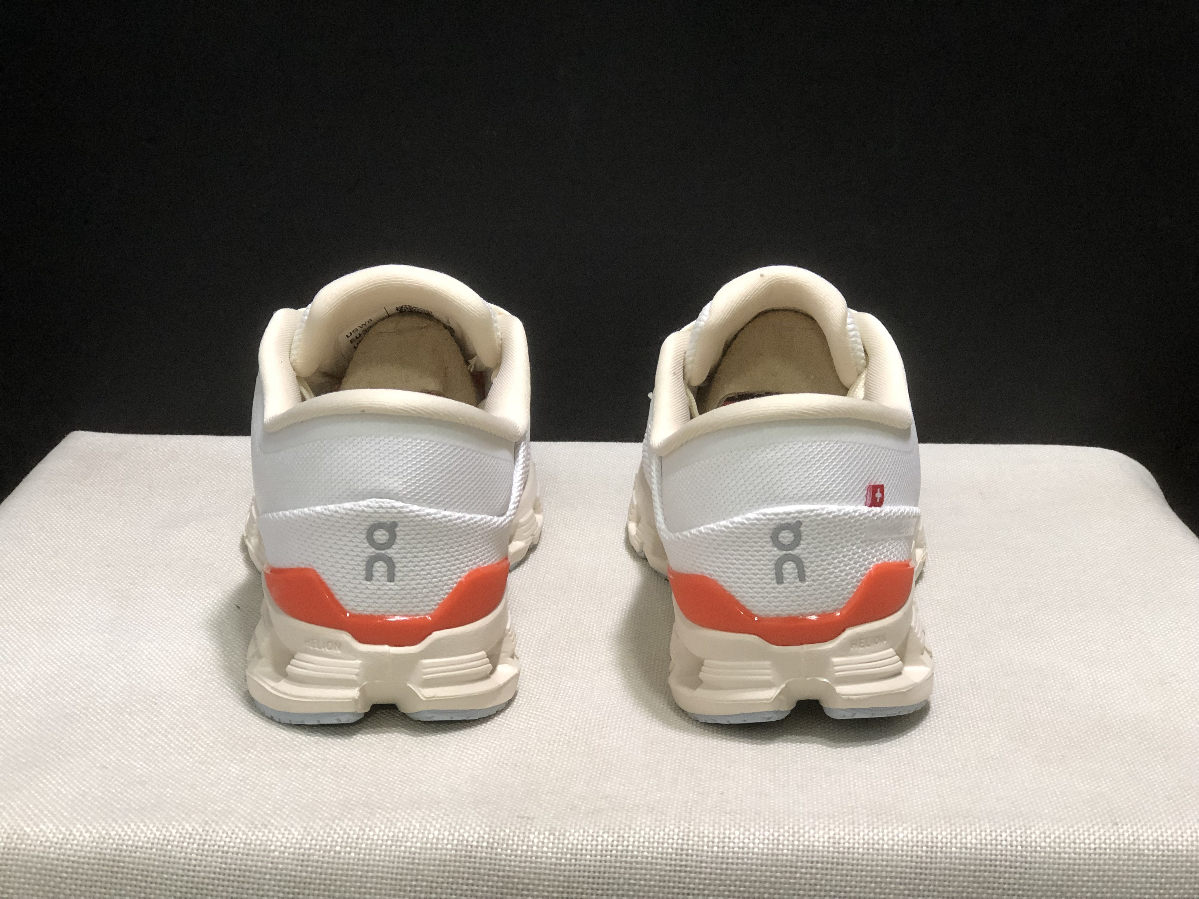 On Running Cloud X4 Comfortable Running Shoes Ivory/Flame