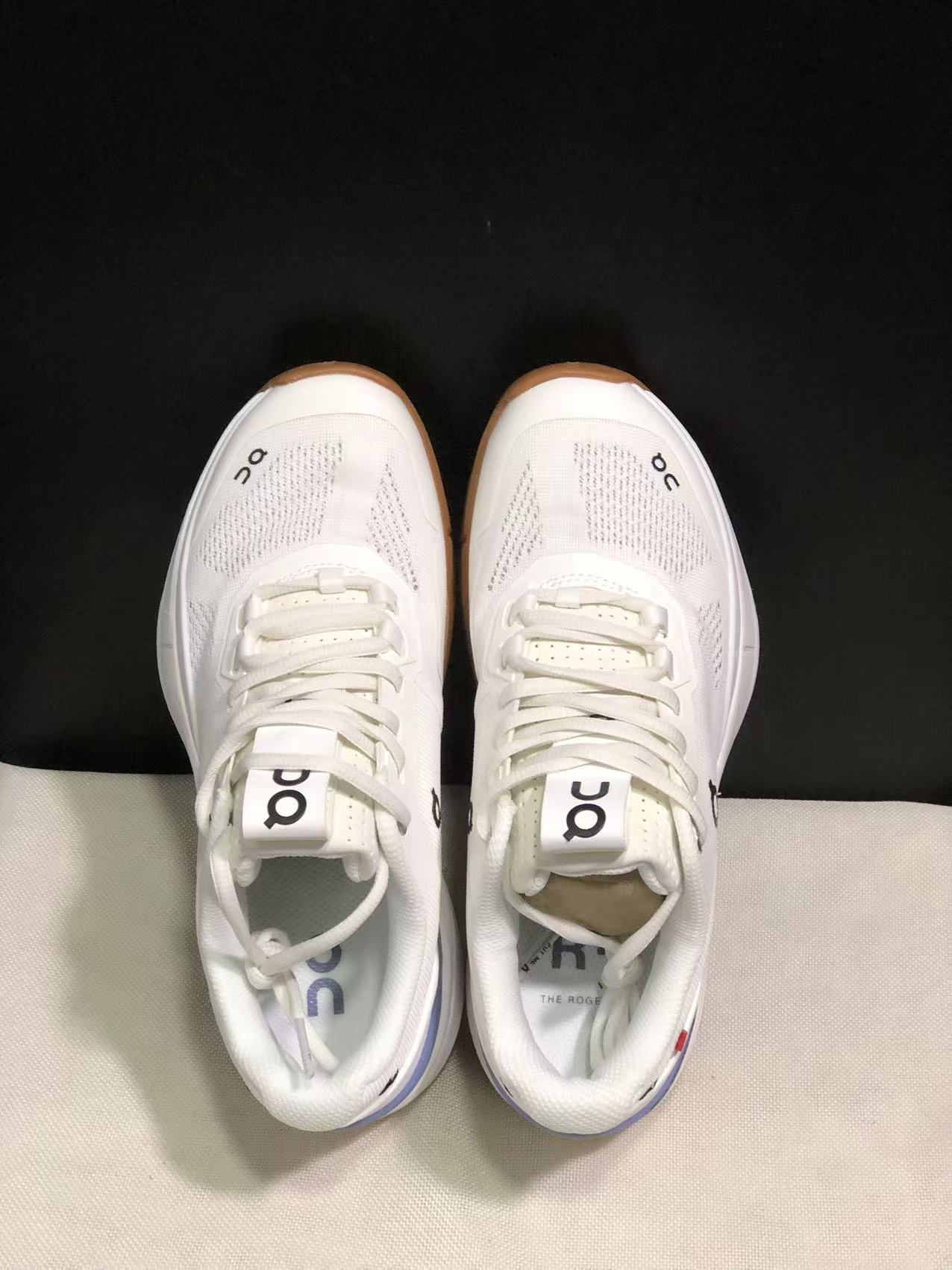 On Running The Roger Rro Durable And Breathable Tennis Shoes White/Sky Blue