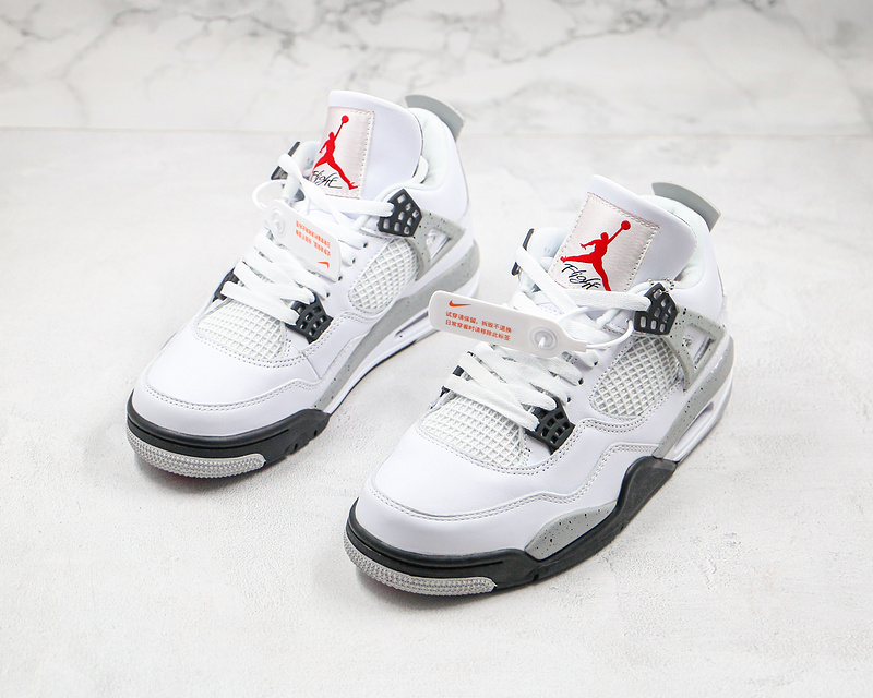 Nike Air Jordan 4 Retro OG White Cement Sneakers