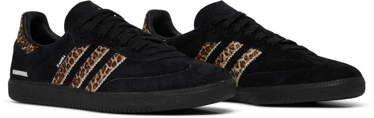 END NBHD Adidas Samba Black Leopard GX5005 Shoes