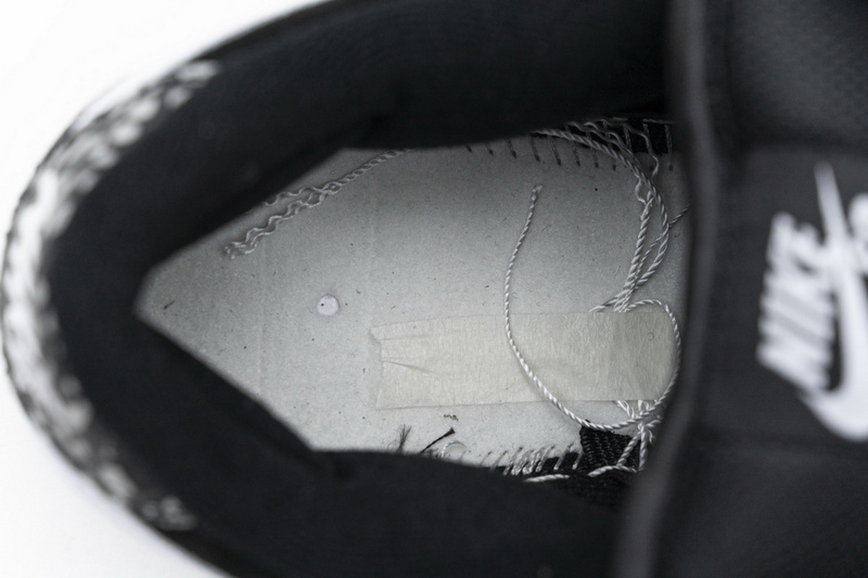 Nike SB Dunk Low Pro ISO Black White Sneakers