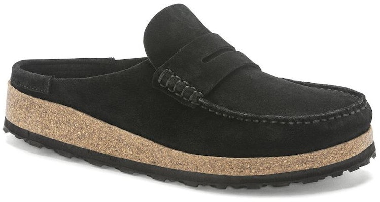 Birkenstock Boston Suede 1024891 Black Narrow Sandals