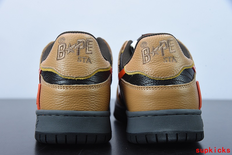 A Bathing Ape Bape Sta Sk8 Brown Black