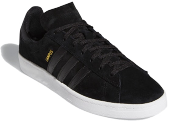 Adidas Originals Campus Adv Black White Gold FV5946 Shoes