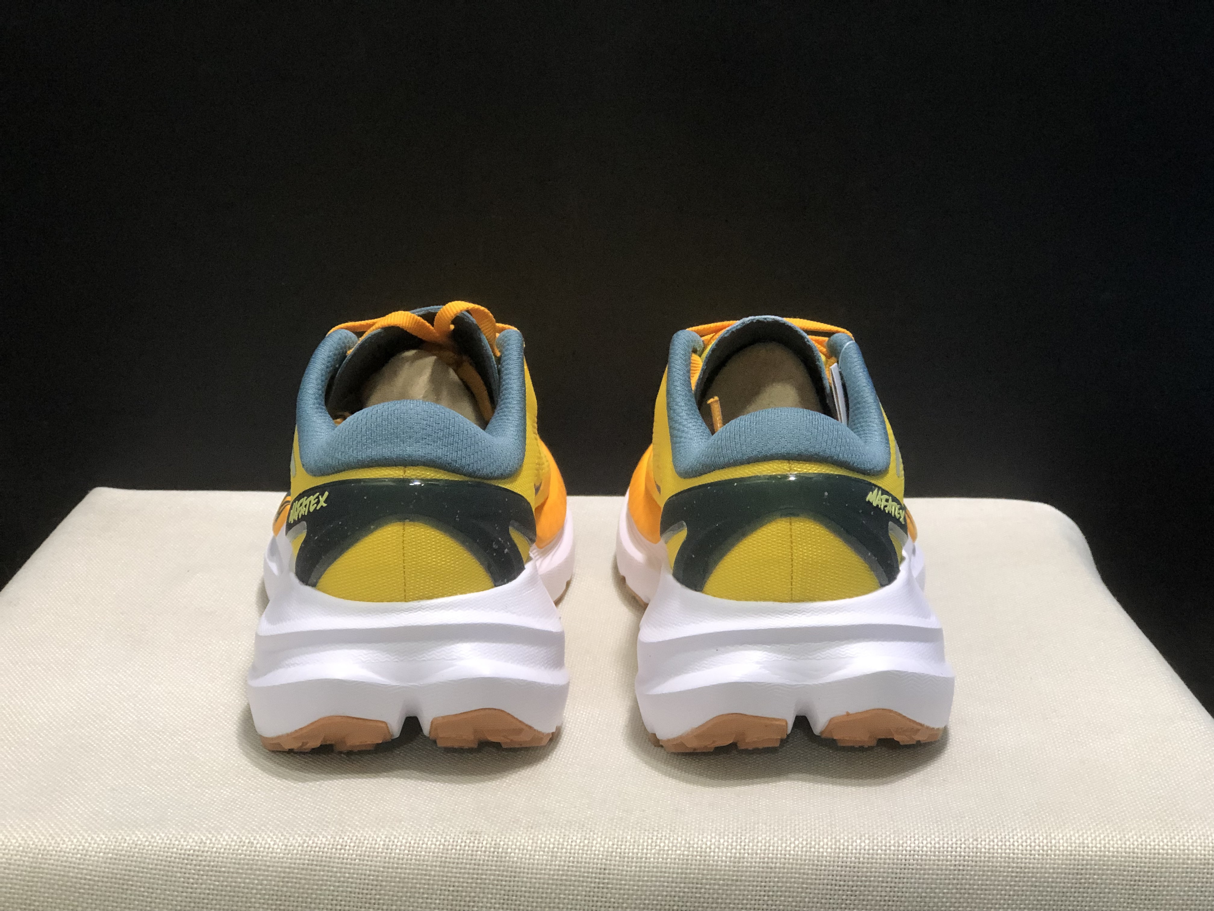 Hoka One One Mafate X Lightweight Fashion Running Shoes Sneakers Yellow