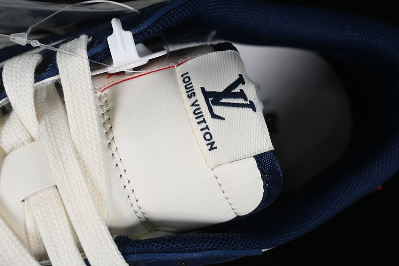 Nike Air Jordan 1 Low OG SP Travis Scott Fragment Design LV Blue Red White Sneakers