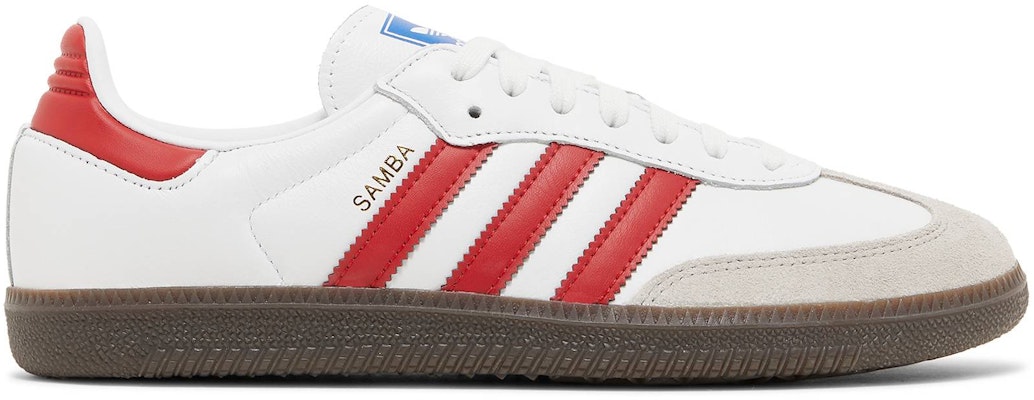 Adidas Samba White Better Scarlet IG1025 Shoes