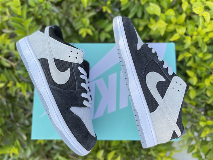 Nike SB Dunk Low Black Wolf Grey White Sneakers