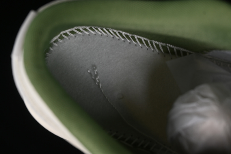 Nike Air Jordan 1 Low Off-White White Green Sneakers