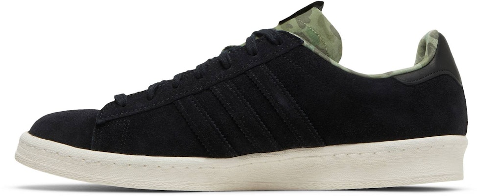 UNDFTD BAPE Adidas Campus 80s Black Q34750 Shoes