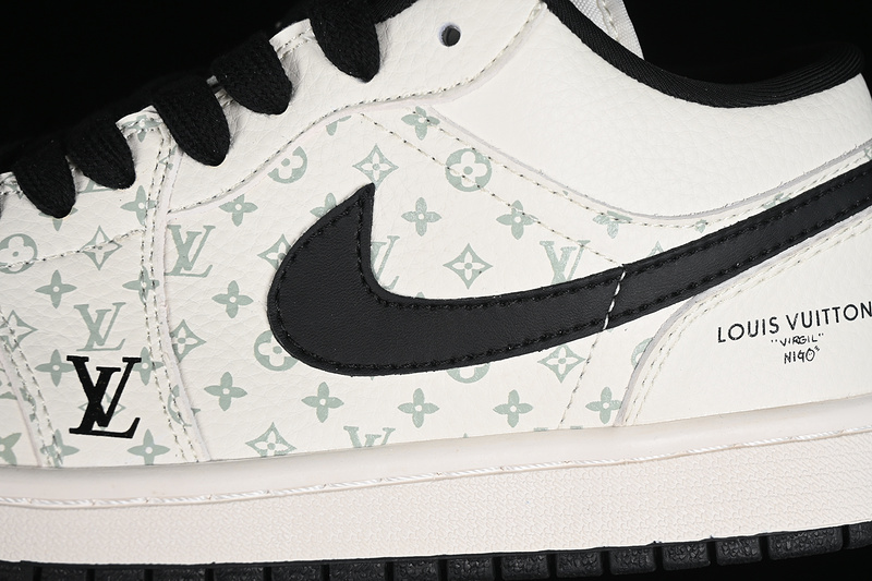 Nike Air Jordan 1 Low LV Black White Sneakers