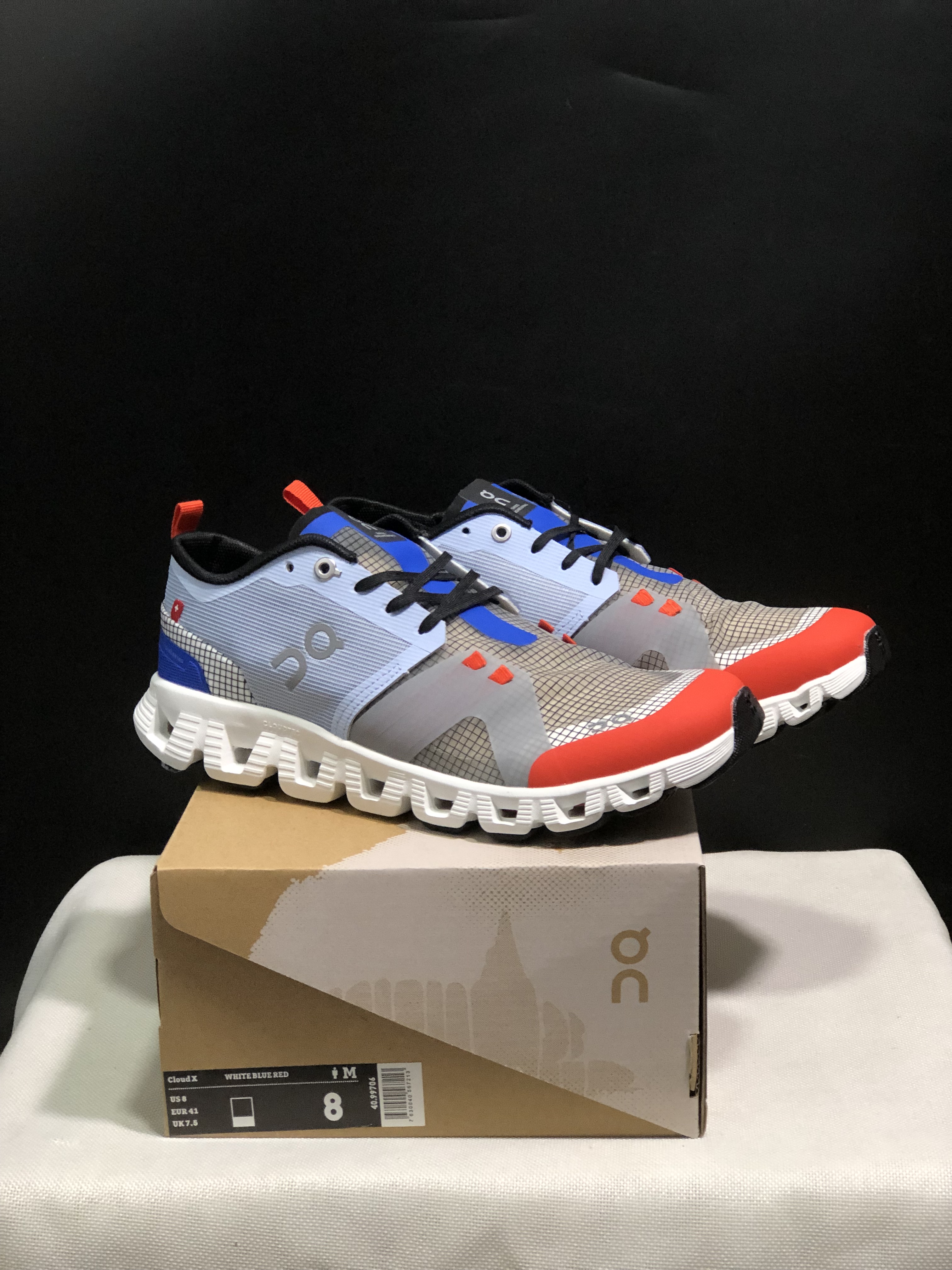 On Running Cloud X Shift Breathable And Shock-Absorbing Lightweight Running Shoes Heather Glacier