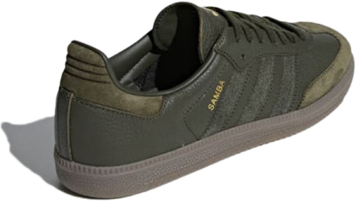 Adidas Originals Samba OG Military Green BD7526 Lifestyle Shoes
