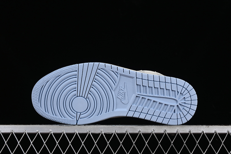 Nike Air Jordan 1 Low OG SP Travis Scott Fragment Design LV White Blue Sneakers