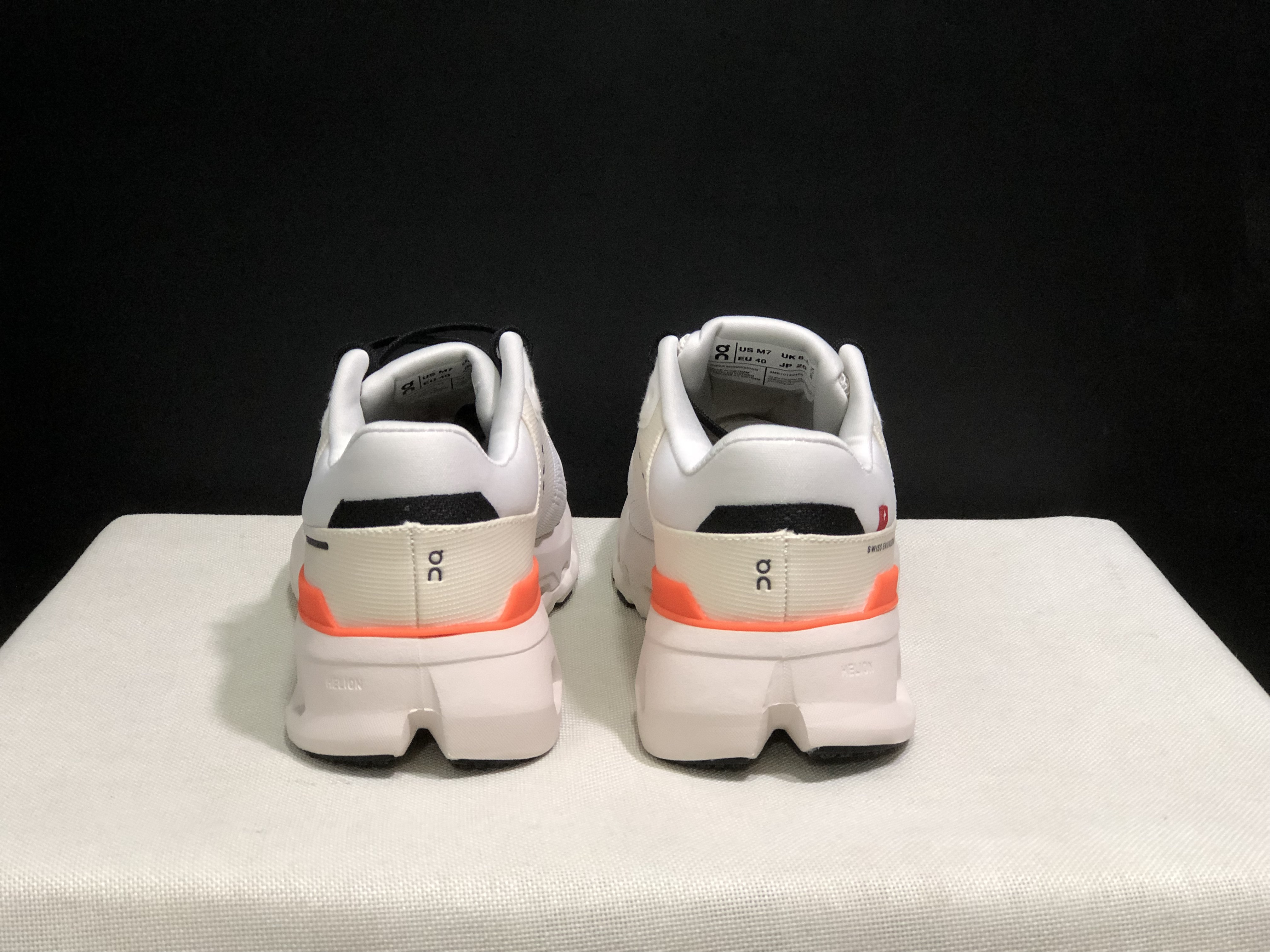 On Running Cloudrunner 2 Mesh Breathable Running Shoes White/Orange