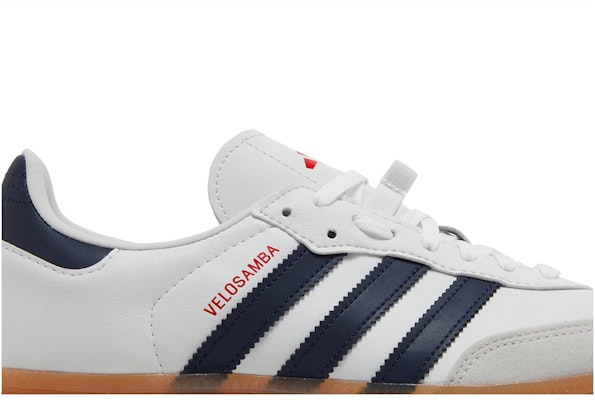 Adidas Velosamba White Navy Scarlet HP5399 Shoes