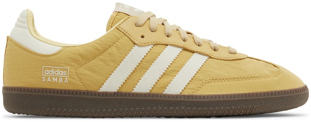 Adidas Samba OG Reflective Nylon Pack Oat Yellow IG6170 Lifestyle Shoes